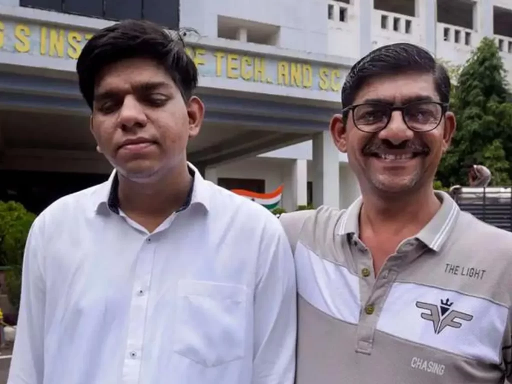 Visually impaired yash sonakia