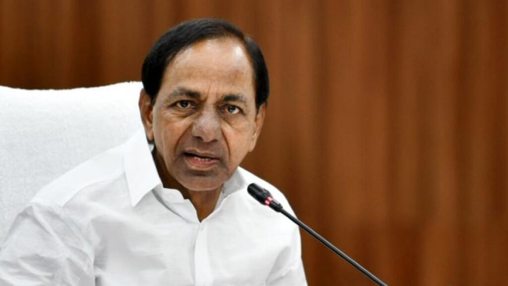 KCR Arrages party office in Delhi