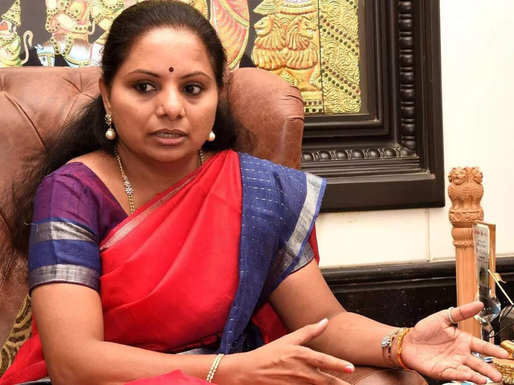 MLC Kavitha Warning to MP Aravind