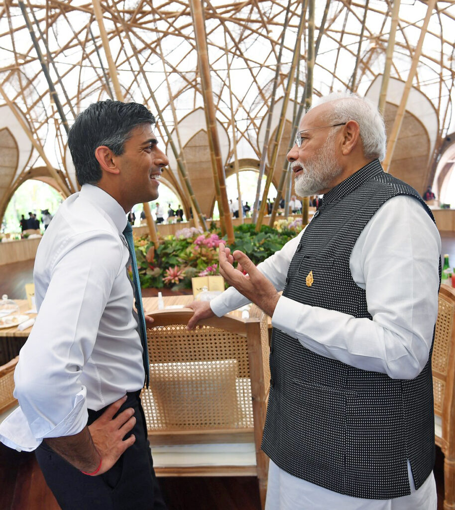 PM Modi Meets UK PM Rishi Sunak For First Time At G20 Summit
