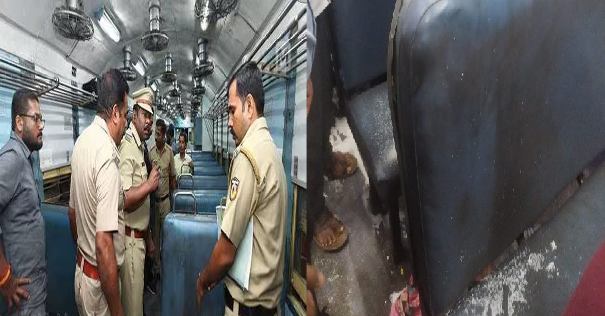 Kannur Express : ట్రైన్‌లో ప్రయాణికుడిపై పెట్రోల్ పోసి నిప్పంటించిన వ్యక్తి