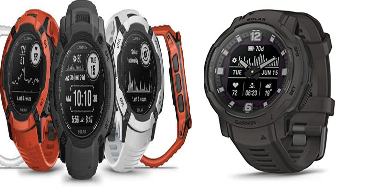 Garmin Instinct 2X Solar Smartwatch: లాంచ్..అపరిమిత బ్యాటరీ లైఫ్ సహా అద్భుత ఫీచర్లు