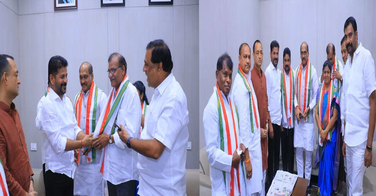 Congress : కాంగ్రెస్ పార్టీలో భారీగా చేరికలు…