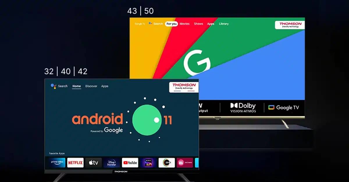 Thomson Smart TVs: థామ్సన్ స్మార్ట్ టీవీ సిరీస్‌.. ఇంట్లోనే థియేటర్ అనుభూతి