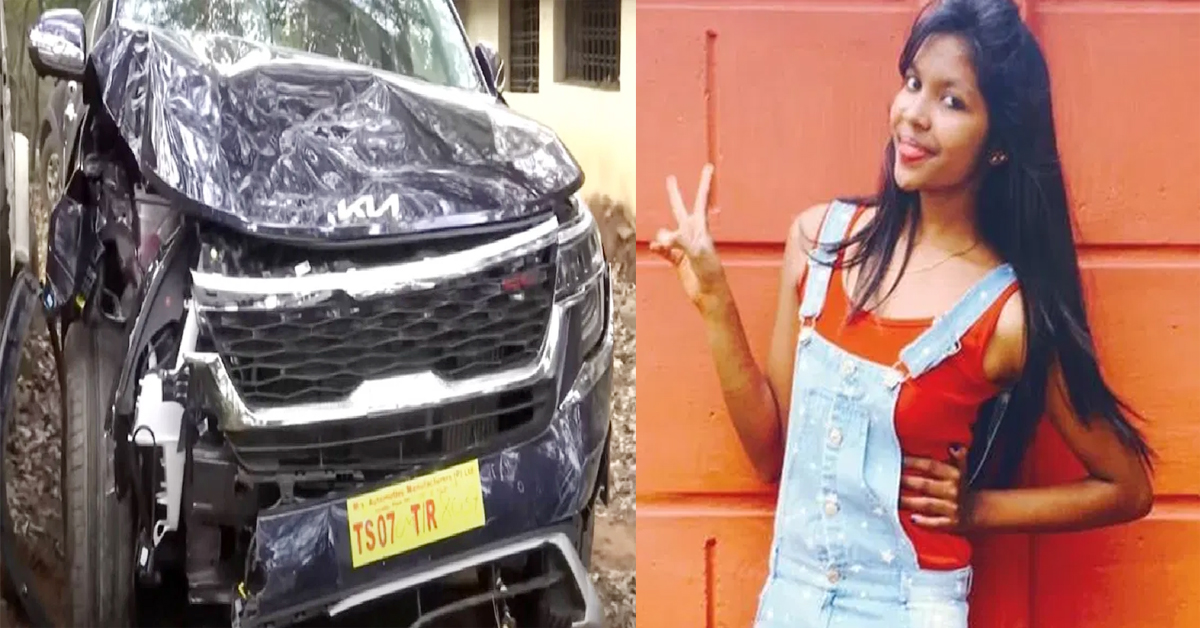 Car Accident: హైదరాబాద్‌లో యువతి కారు బీభత్సం.. ఒకరు మృతి, ముగ్గురికి గాయాలు