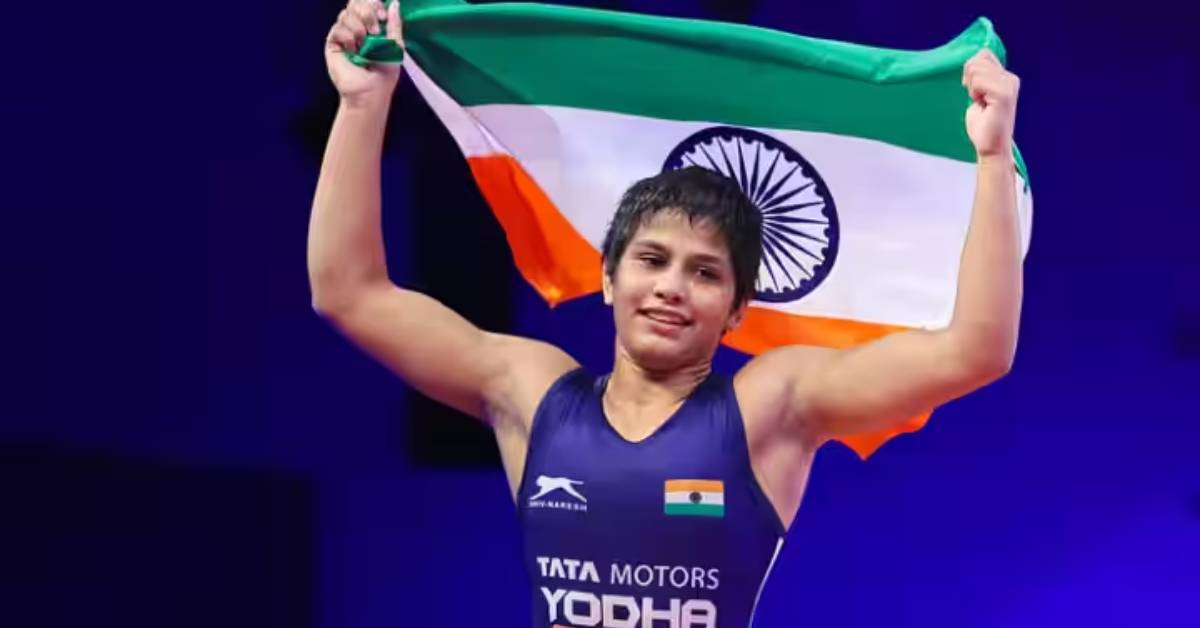 World wrestling Championships: చరిత్ర సృష్టించిన అంతిమ్ ఫంఘల్ ..  కాంస్యం పతకం సాధించిన ఆరో రెజ్లర్