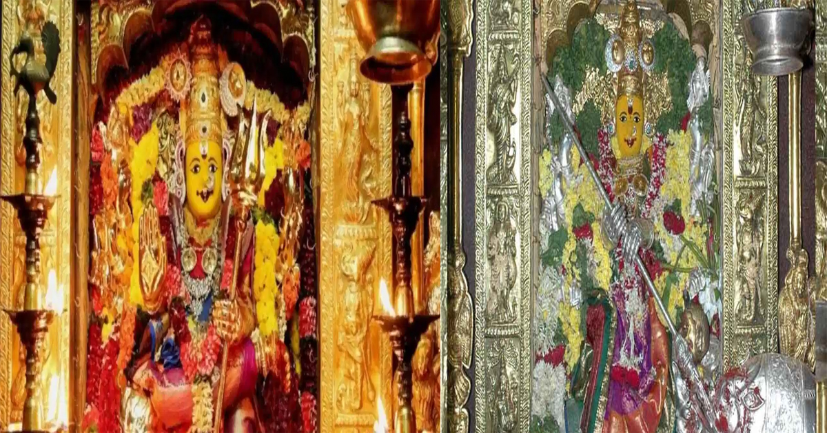 Indrakiladri : నేడు రెండు రూపాల్లో భక్తులకు దర్శనమిస్తున్న దుర్గమ్మ