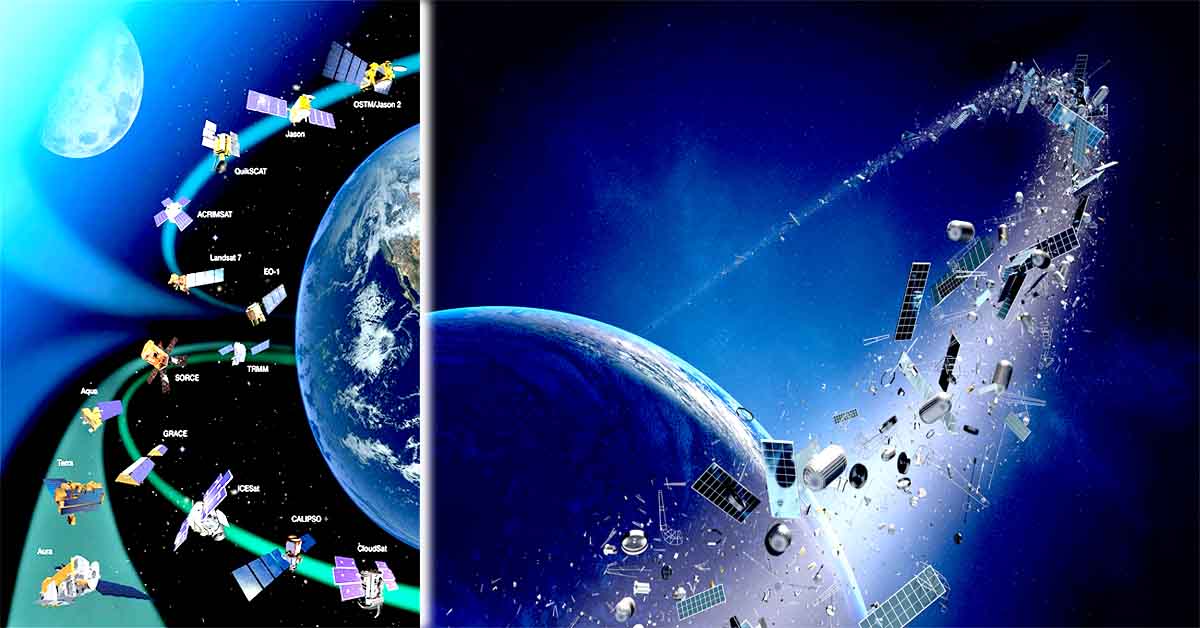 Space: అంతరిక్షంలో ట్రాఫిక్ జామ్..10 లక్షలు ఉపగ్రహాలు ఢీకొనే ప్రమాదం!