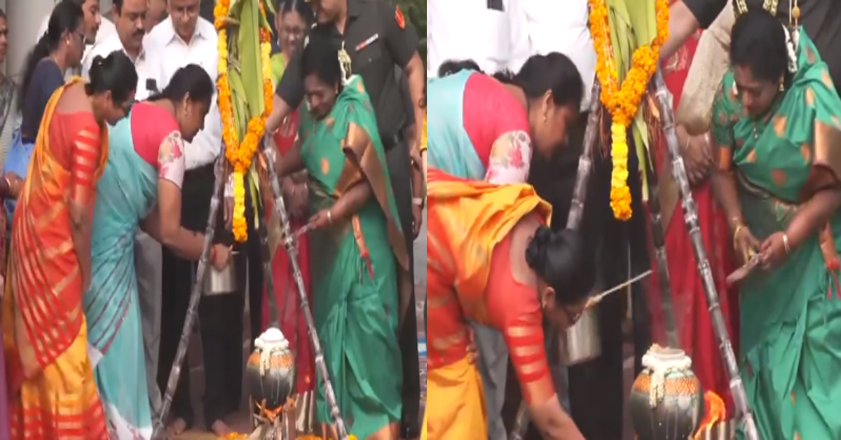 Governor Tamilisai: రాజ్‌భవన్‌లో భోగి వేడుకలు.. పాయసం వండిన గవర్నర్