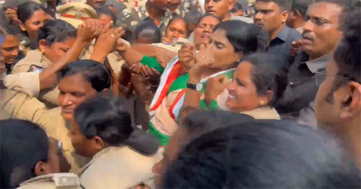 YS Sharmila: చలో సెక్రటేరియట్‌లో ఉద్రిక్తత.. షర్మిల అరెస్టు