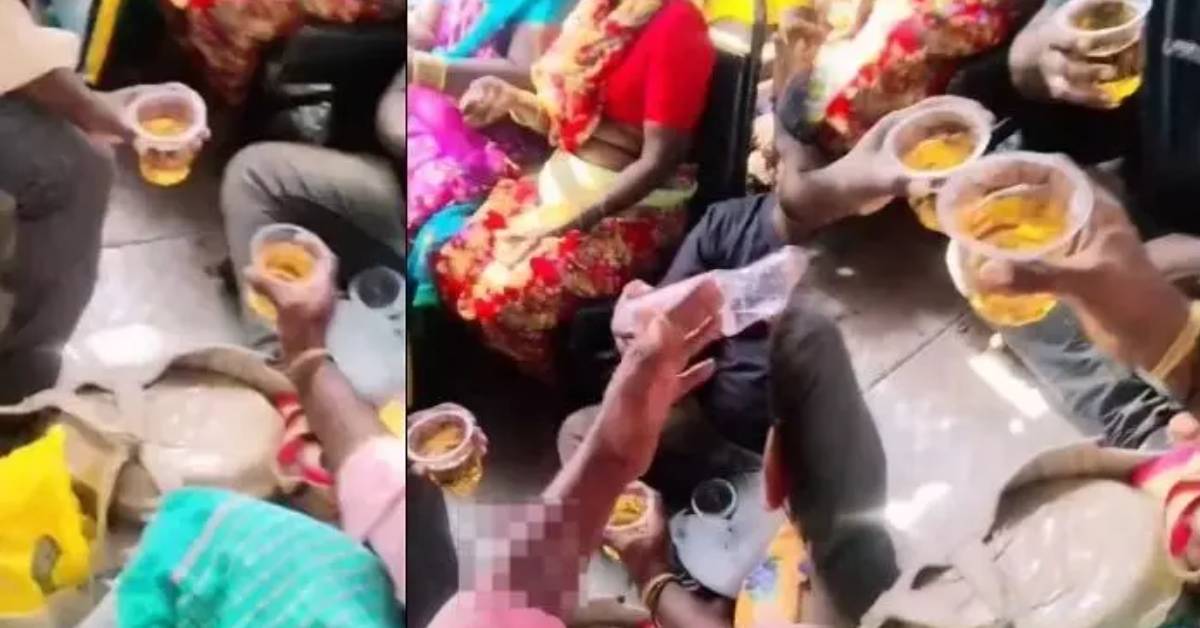 Viral Video : మందేస్తూ.. చిందేయ్.. రా.. బస్సులో మందు తాగుతున్న జనాలు వీడియో వైరల్