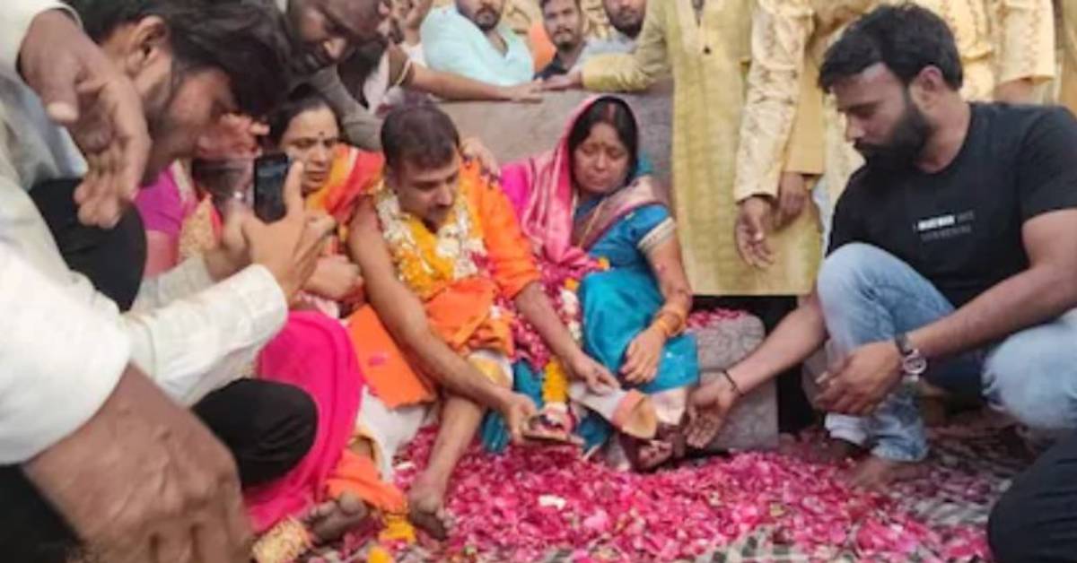 Madhya Pradesh: తన చర్మం ఒలిచి తల్లికి చెప్పులు కుట్టించిన కొడుకు