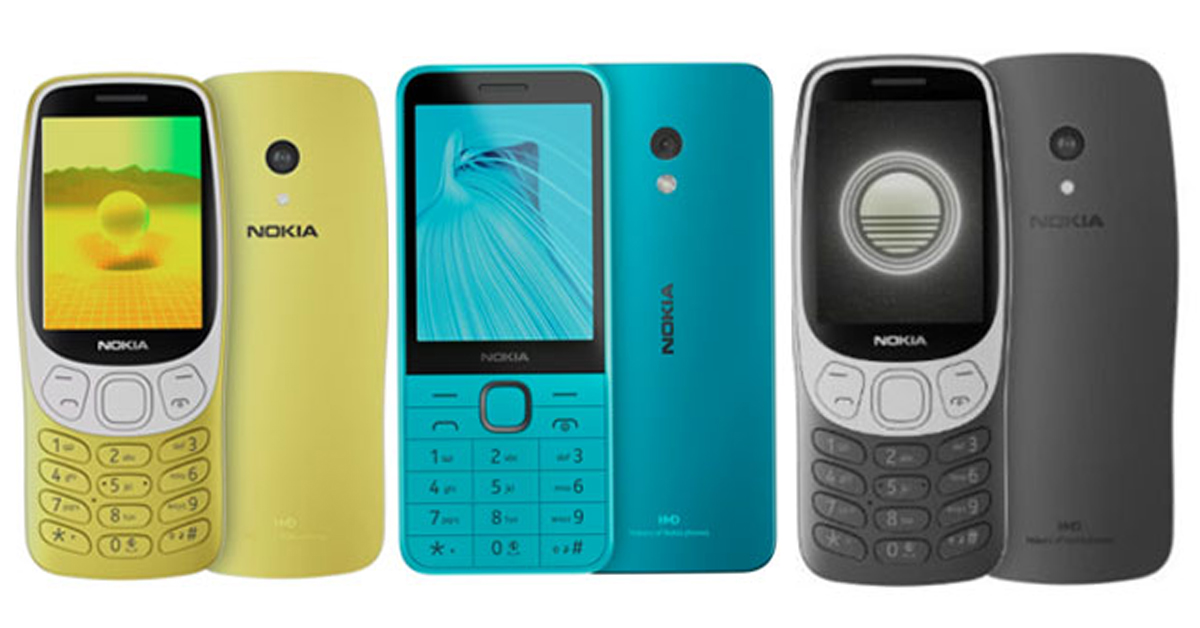 Nokia: మూడు కొత్త ఫీచర్ ఫోన్లను విడుదల చేసిన నోకియా