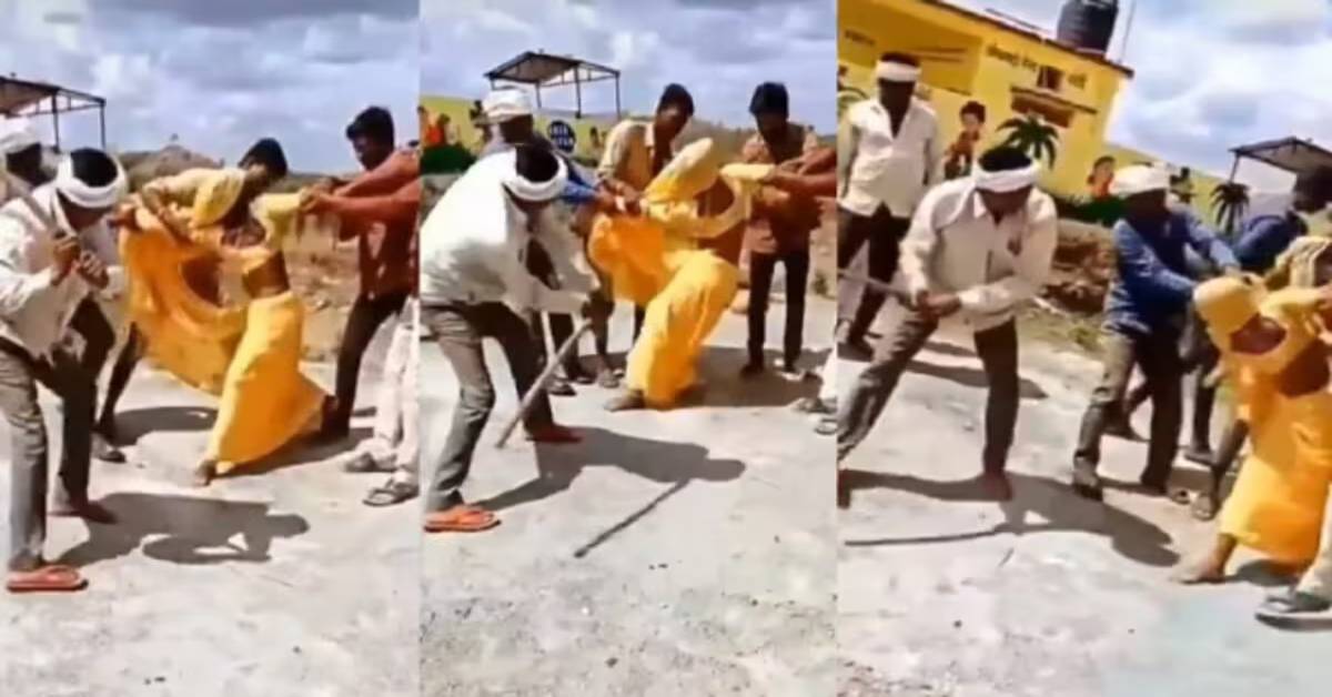 Viral Video : వీళ్లు మనుషులా రాక్షసులా.. ఐదుగురు కలిసి మహిళను దారుణంగా కొడుతున్నారు