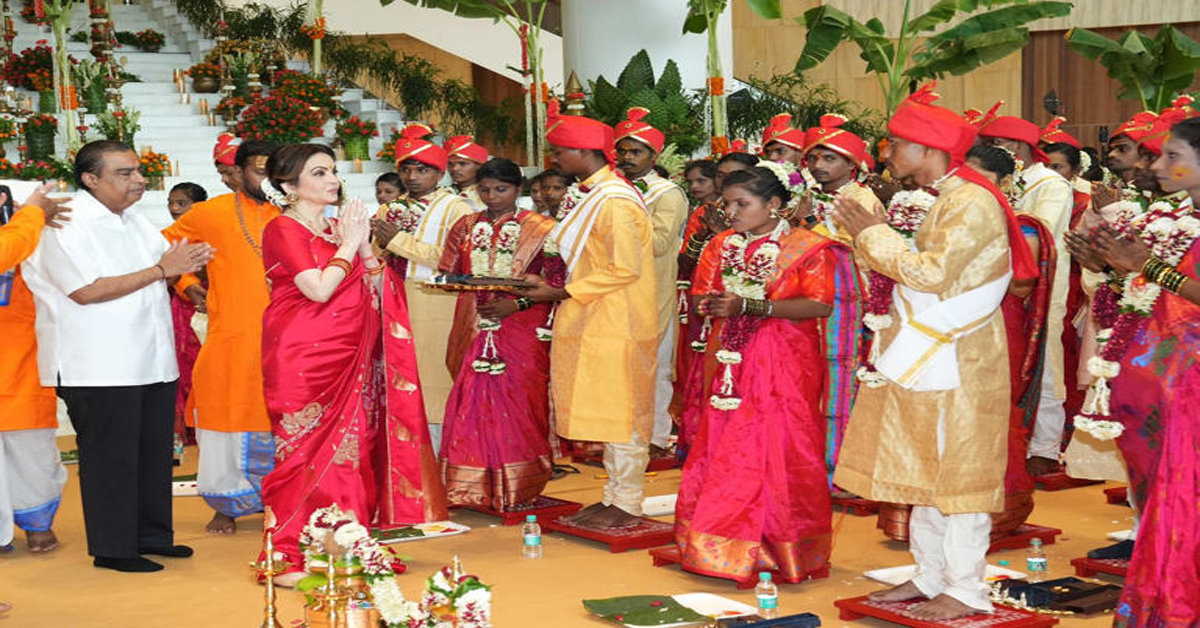 Mukesh Ambani: 50 జంటలకు అంబానీ సాముహిక వివాహం.. భారీగా పెళ్లికానుకలు