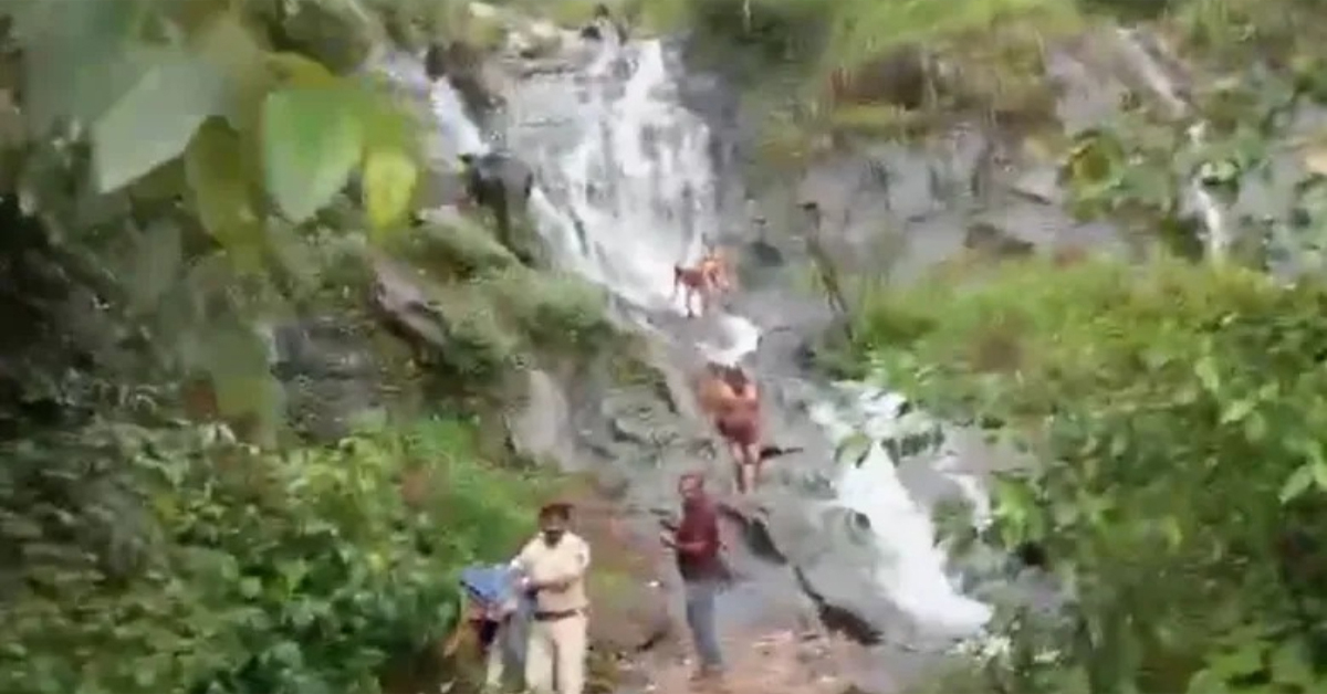 Charmadi Waterfalls: టూరిస్టులకు షాక్ ఇచ్చిన పోలీసులు