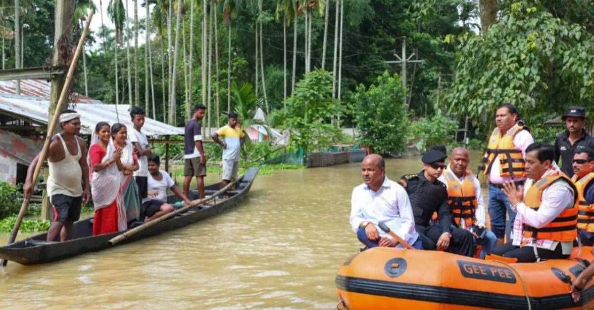 Assam Floods : అస్సాంలో వరద బీభత్సం.. నిరాశ్రయులైన 21లక్షల మంది.. 62మంది మృతి