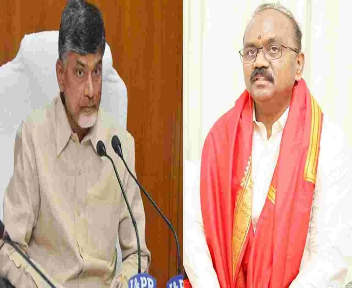 సీఎం చంద్రబాబును కలిసిన టీటీడీ ఈవో