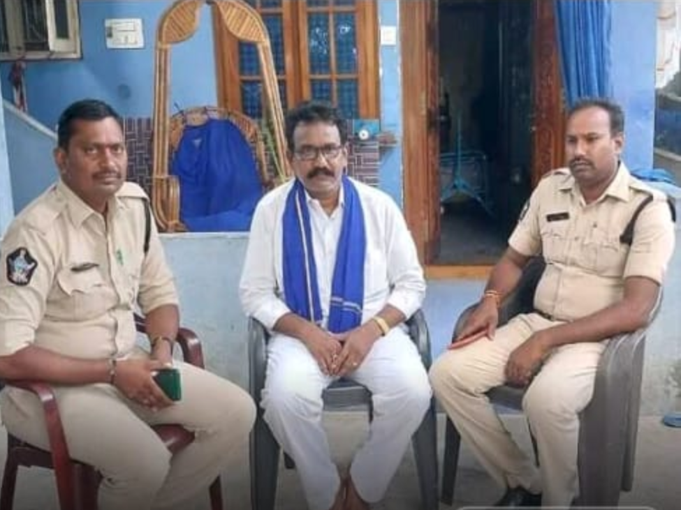 మాల మహానాడు నాయకుడు గృహ నిర్బంధం
