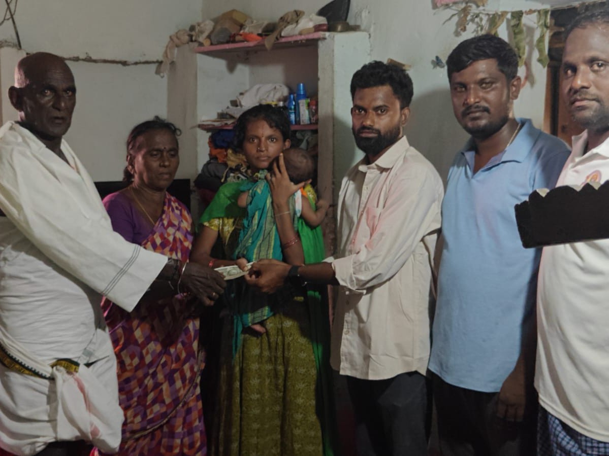 మృతుని కుటుంబానికి జయశంకర్ ఫౌండేషన్ చేయూత