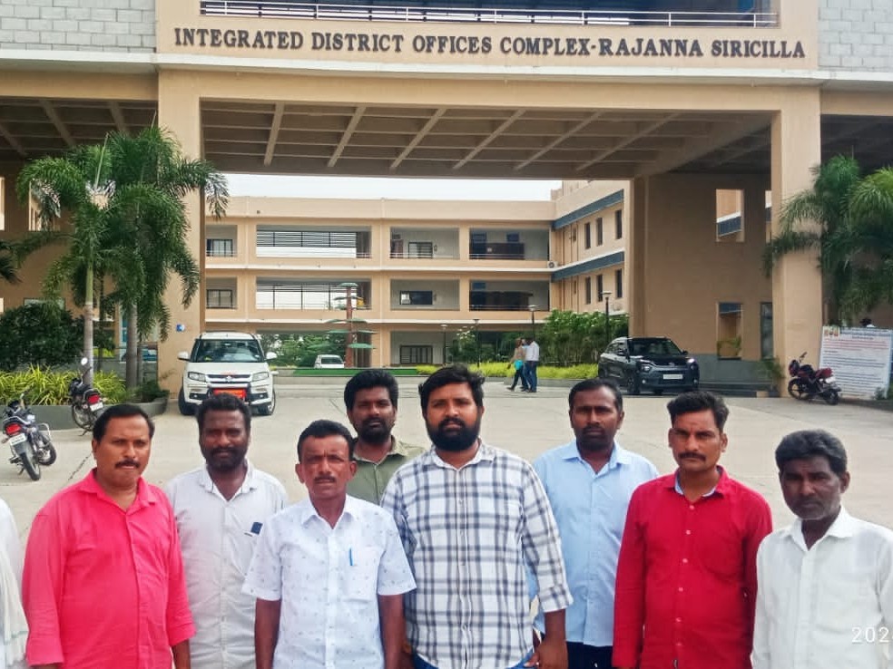 అక్రమ నిర్మాణంపై కలెక్టర్‌కు ఫిర్యాదు