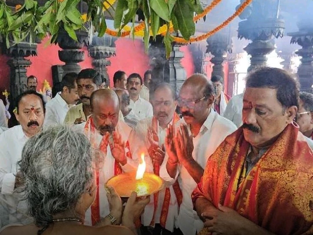 సింహాద్రి అప్పన్న ఆలయంలో సంప్రోక్షణ