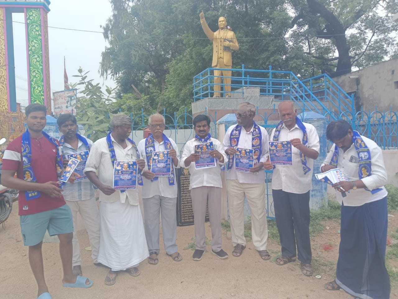 కుల జన గణన మహాధర్నా కరపత్రాల ఆవిష్కరణ