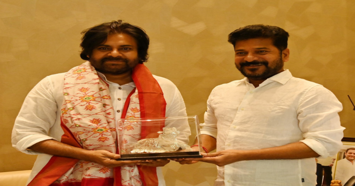 రేవంత్ రెడ్డితో పవన్ కళ్యాణ్ భేటీ