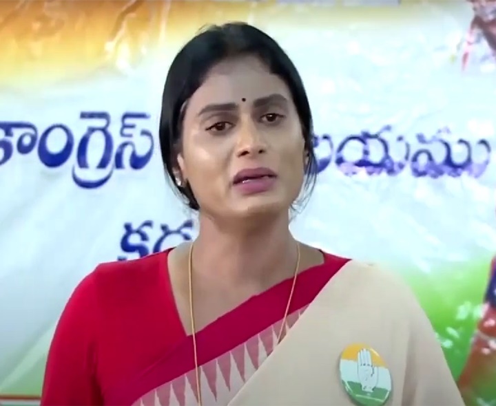 కన్నీరు పెట్టుకున్న షర్మిల