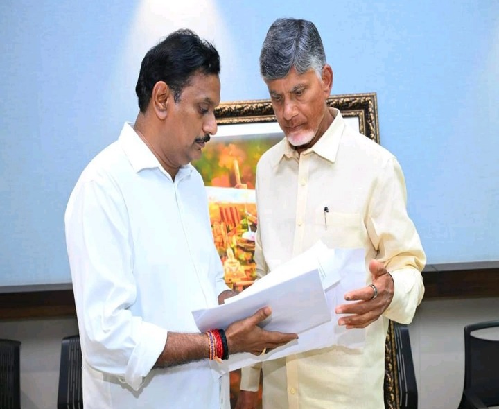 సీఎం చంద్రబాబుతో ఎంపీ కేశినేని శివనాథ్ భేటీ