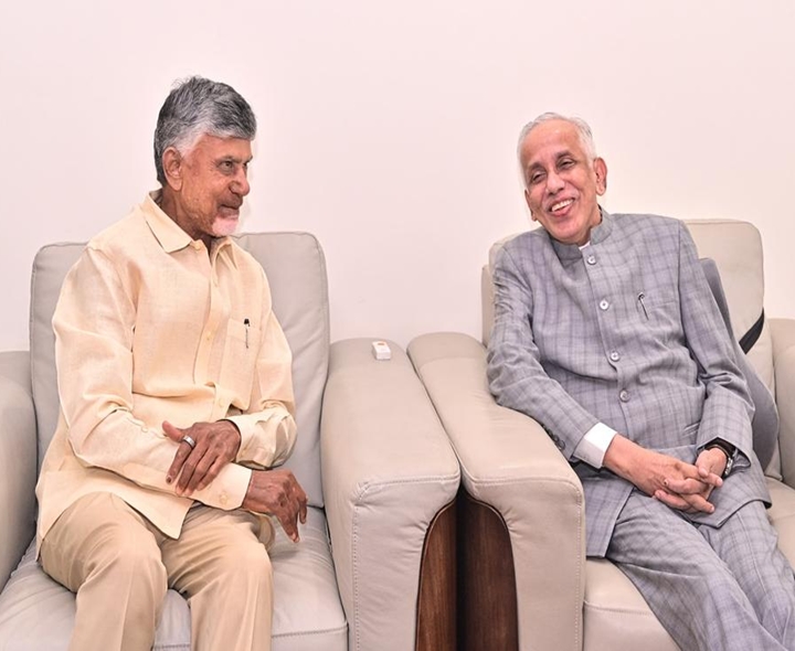 గవర్నర్‌ను కలవనున్న సీఎం చంద్రబాబు