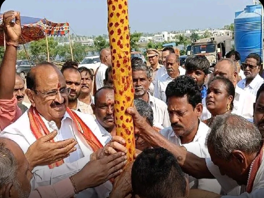 సింగరాయపాలెంలో రాటపతి ఉత్సవాలు ప్రారంభం