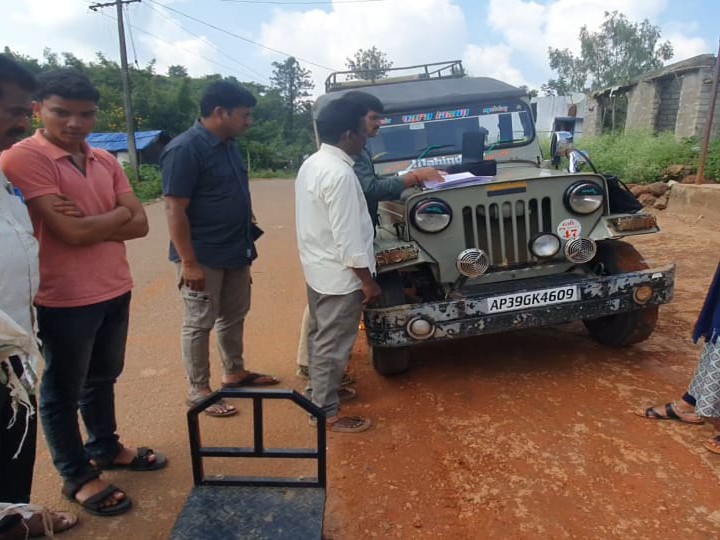 నుర్మతి జంక్షన్ వద్ద 200 కిలోల గంజాయి స్వాధీనం