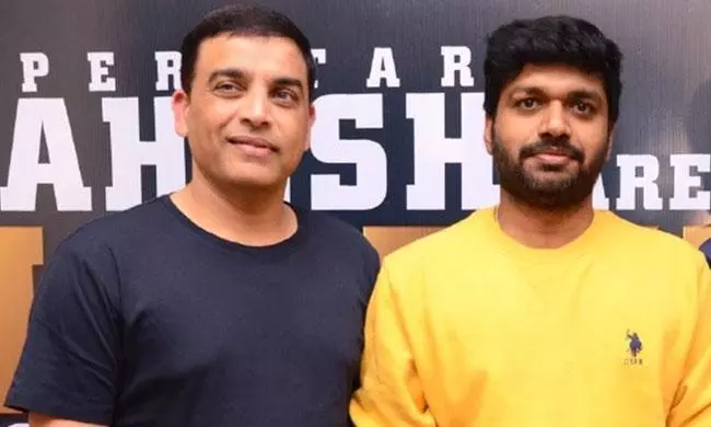 Anil Ravipudi with Dil Raju