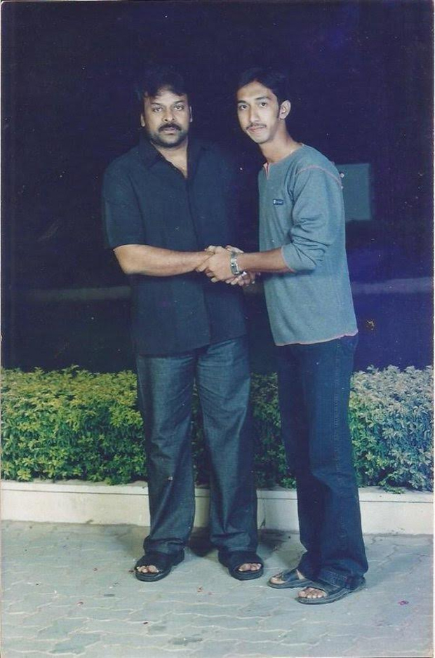 director bobby fan moment with megastar