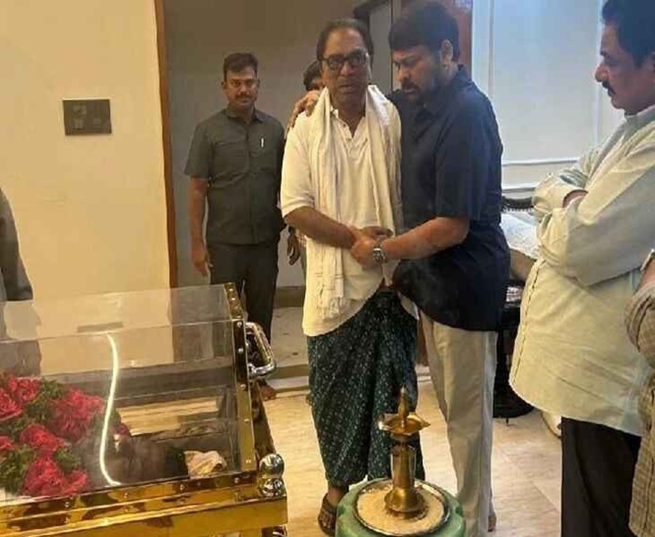 టీడీపీ ఎమ్మెల్సీని పరామర్శించిన చిరంజీవి