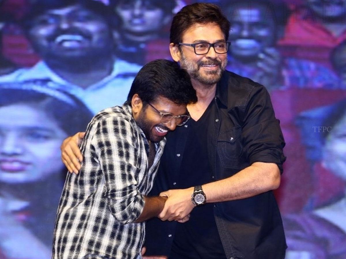 anil ravipudi with venkatesh