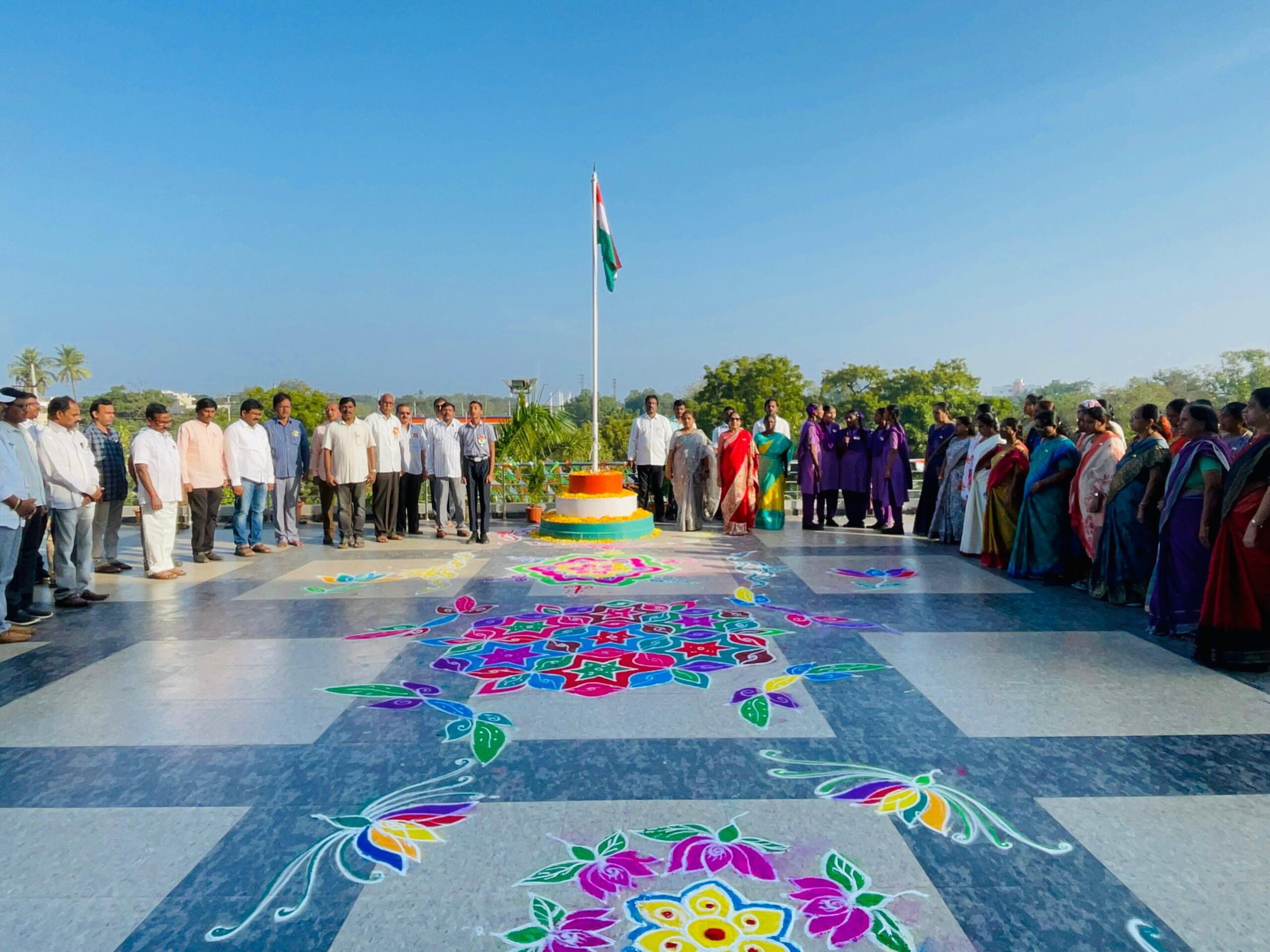 జిల్లా ప్రజా పరిషత్ కార్యాలయంలో రిపబ్లిక్ డే వేడుకలు