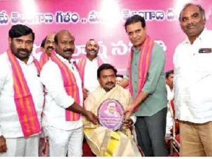 రాచకొండ శ్రీనివాస్‌కు సన్మానం