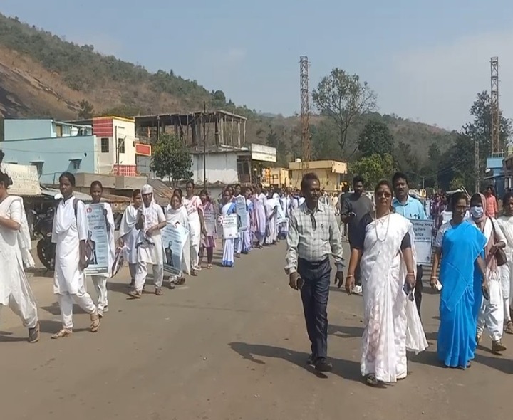 క్యాన్సర్ పై అవగాహన ర్యాలీ