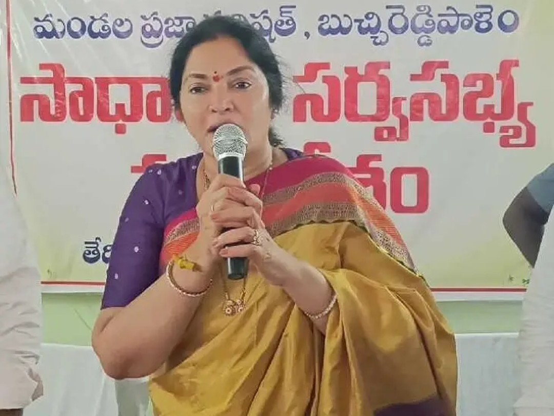 బుచ్చిలో రేపు పర్యటించనున్న ఎమ్మెల్యే ప్రశాంతి