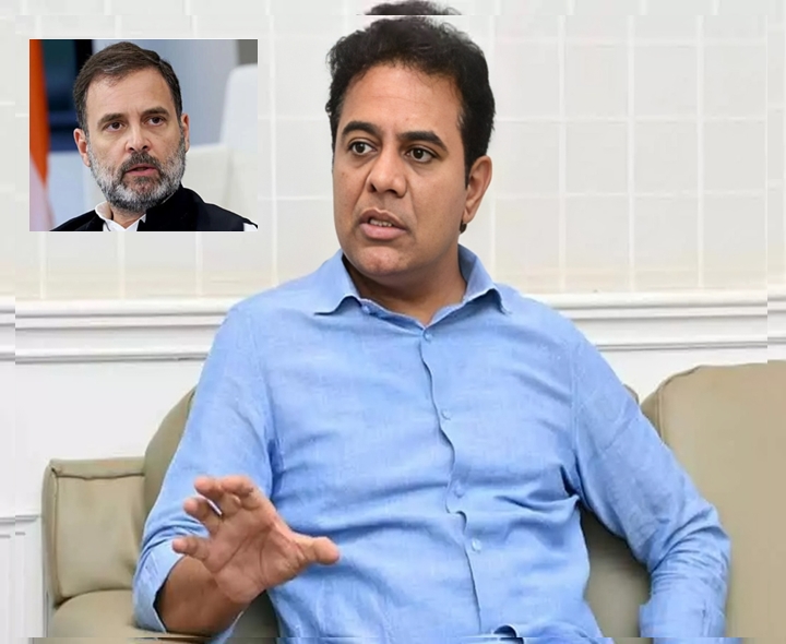 కంగ్రాట్స్ రాహుల్ గాంధీ: KTR