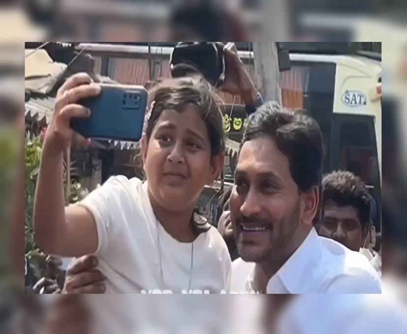 VIRAL:  జగన్ ముద్దు పెట్టిన పాపపై ట్రోలింగ్