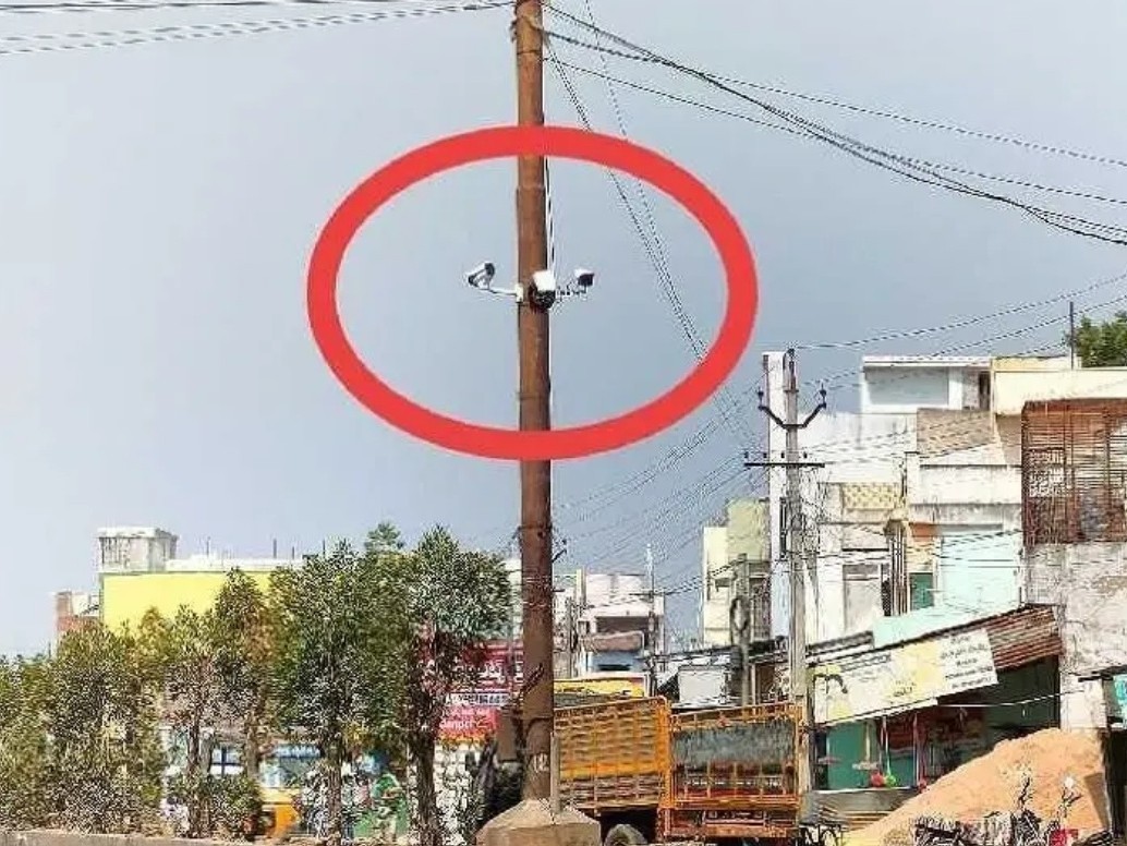 రూ.15లక్షల నిధులతో సీసీ కెమెరాలు