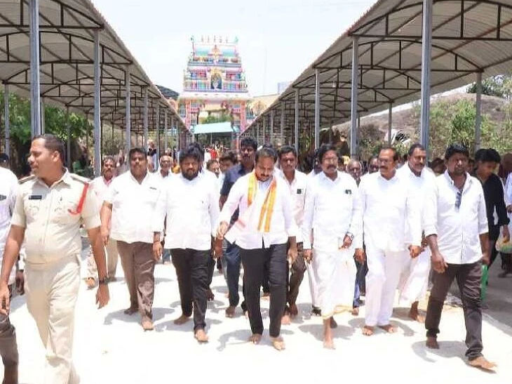 లక్ష్మి నరసింహ స్వామీ వారిని దర్శించుకున్న ఎమ్మెల్యే