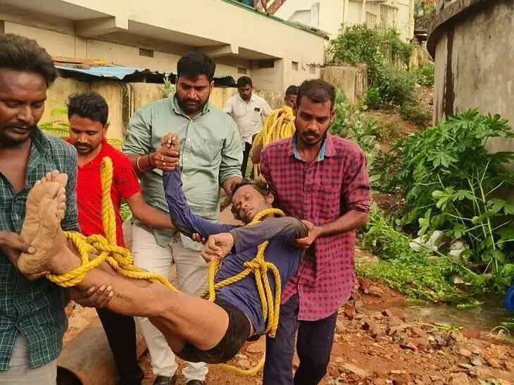 వాటర్ ట్యాంక్‌లో పడి వ్యక్తి మృతి