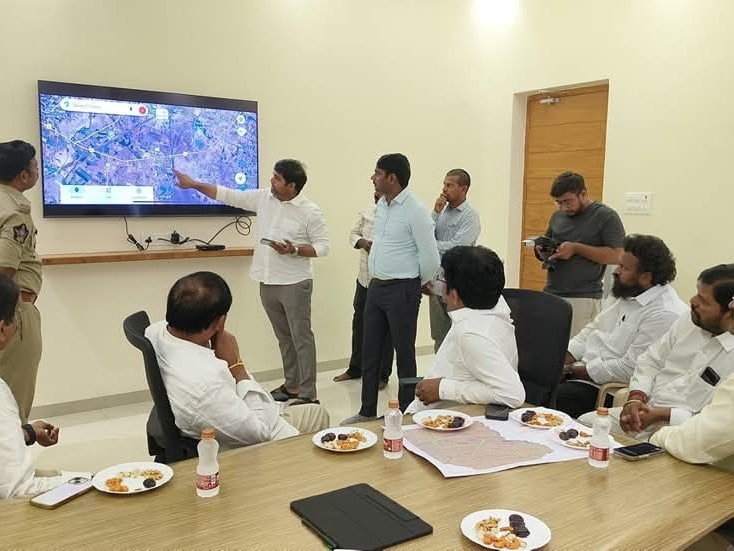 మహానాడు సభాస్థల వివరాల వివరణ