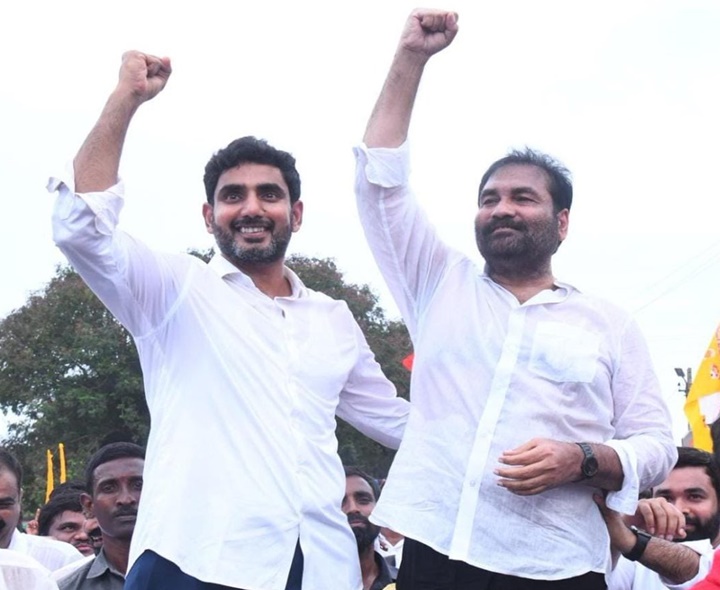 కోటంరెడ్డిని ప్రశంసించిన లోకేష్