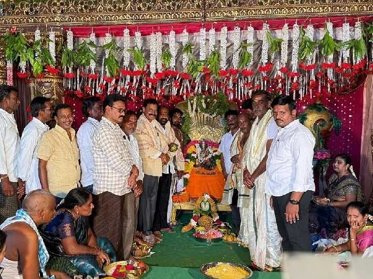 వైభవంగా లక్ష్మి నరసింహస్వామి కళ్యాణం
