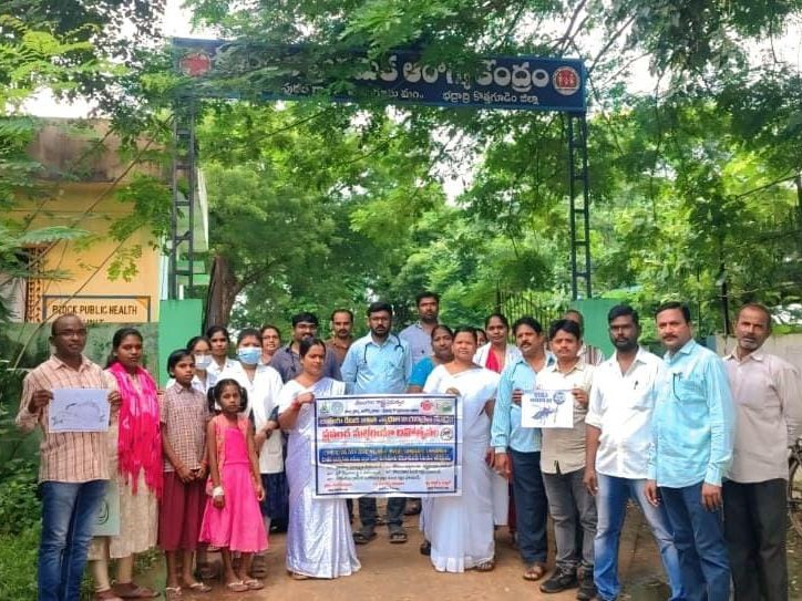 దోమల నివారణ చర్యలపై అవగాహన కల్పించిన వైద్యులు